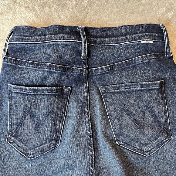 Mother High Waisted Rider Skimp Catch Me If You Can Size 25 X 32'‎ - Picture 5 of 10